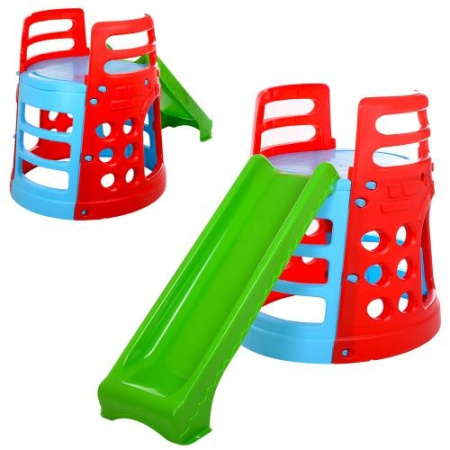 фото Детская пластиковая горка Marian Plast 377 Башня