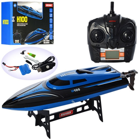фото Катер с пультом управления H100 с электронным таблом