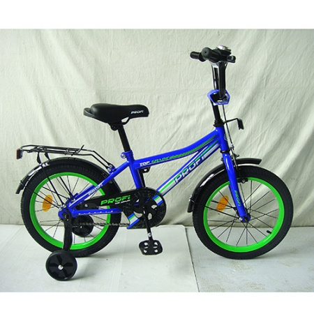 фото Детский двухколесный велосипед 16 дюймов Prof1 L16103 Top Grade (синий)