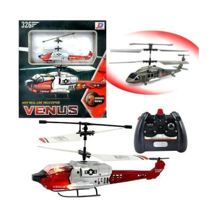 фото Радиоуправляемый вертолет VENUS 325-326 трехканальный