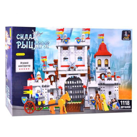 фото Детский конструктор 27110 Конструктор AUSINI «Рыцарский замок» (1118 деталей)