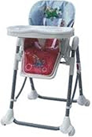 фото Детский стульчик для кормления HС 31-6 на колесиках