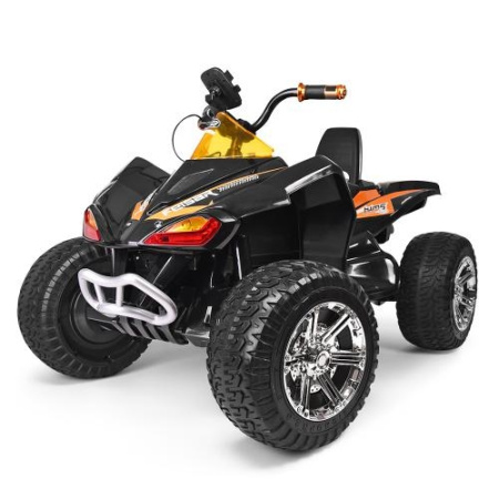 фото Детский квадроцикл Bambi M 3620EL-2 колеса EVA и кожаное сиденье (черный) фото Детский квадроцикл Bambi M 3620EL-2 колеса EVA и кожаное сиденье (черный)