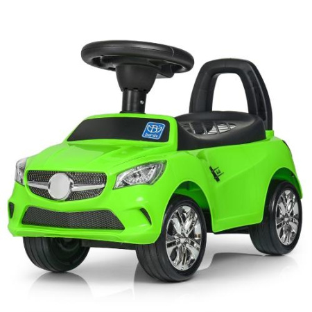 фото Детская каталка-машинка-толокар Bambi Mercedes M 3147C(MP3)-5 с музыкой MP-3 (зеленая)