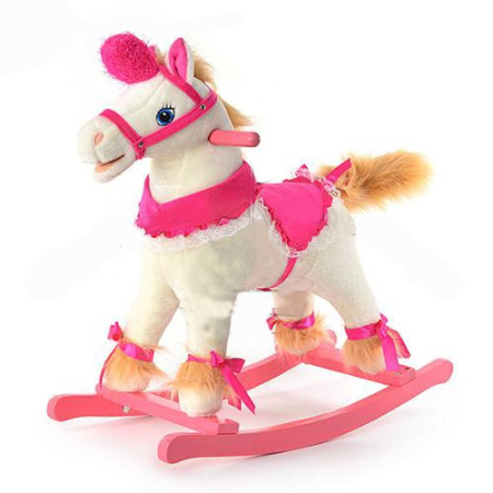 фото Лошадка качалка MP 0654 Единорог