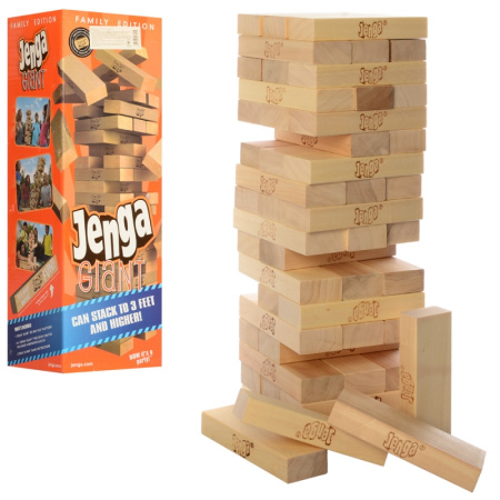 фото Настольная игра Jenga MD 1274 деревянная башня