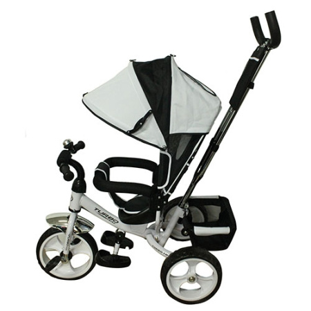 фото Колясочный велосипед TurboTrike M 3113-7 (белый)
