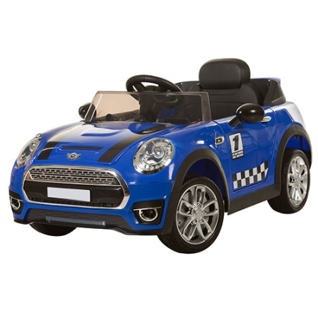 фото Электромашина детская MINI Cooper M 3182EBR-4 колеса EVA (синий) фото Электромашина детская MINI Cooper M 3182EBR-4 колеса EVA (синий)