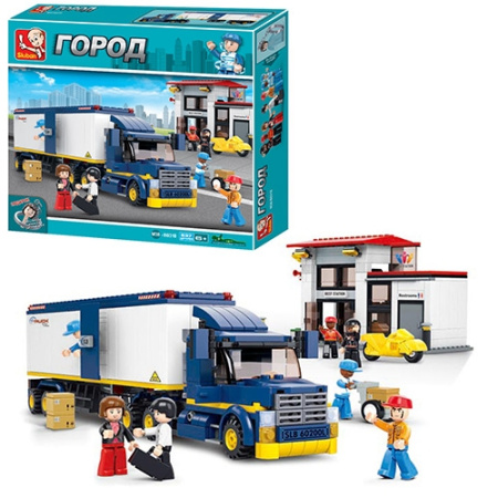 фото Детский конструктор SLUBAN B 0318 трейлер