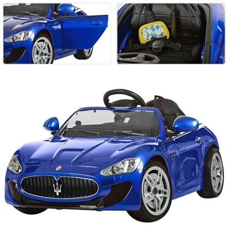 фото Спортивный электромобиль Maserati M 3285EBLRS-4 автокраска (синий) фото Спортивный электромобиль Maserati M 3285EBLRS-4 автокраска (синий)