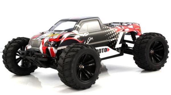 Радиоуправляемая модель Монстр 1:10 Himoto Bowie E10MTL Brushless (черный)
