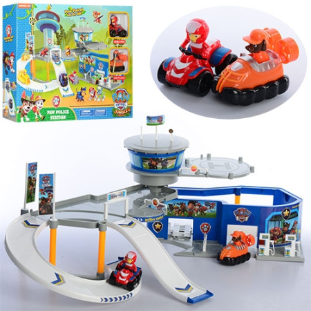 фото Детская двухэтажная парковка XZ-336N Щенячий Патруль