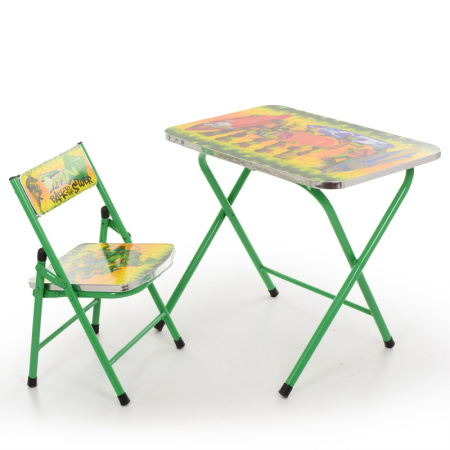 фото Детский складной столик Черепашки Ниндзя A19-NJ со стульчиком