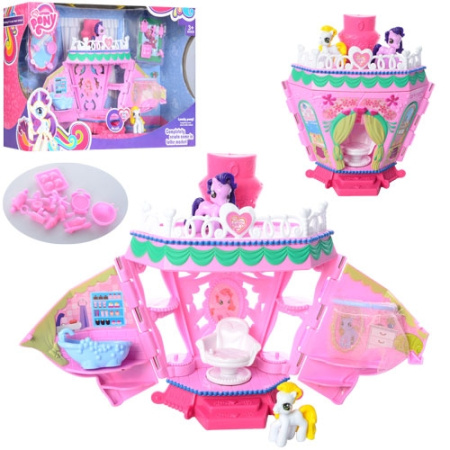 фото Игровой домик Розовая Пони 768 с аксессуарами