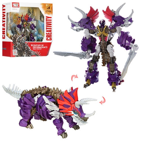 фото Трансформер игровой J8009 робот-динозавр оружие (18см)