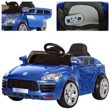 фото Электромобиль детский BAMBI M 3272EBLRS-4 амортизаторы (синий) фото Электромобиль детский BAMBI M 3272EBLRS-4 амортизаторы (синий)