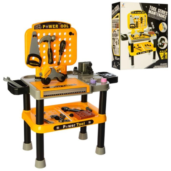 Игровой набор инструментов 2063A верстак (59 деталей)