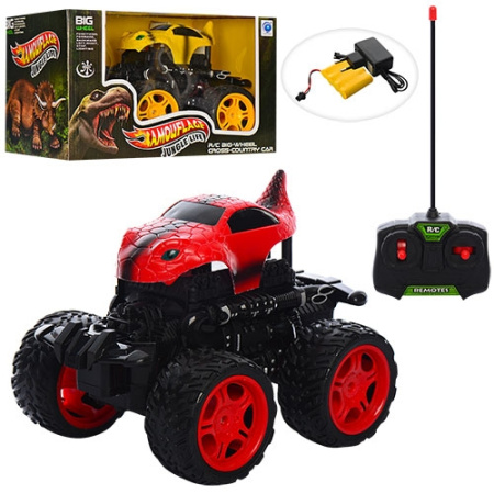 фото Джип-динозавр на пульте управления TH512-BF46 с резиновыми колесами (22 см)