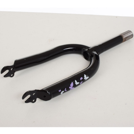 фото Вилка для велосипеда 14 дюймов FORK-14B стальная (черная)