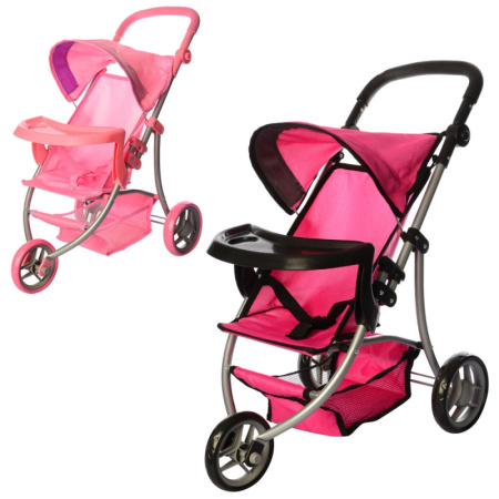 фото Трехколесная коляска для кукол MELOGO 9377 B-T