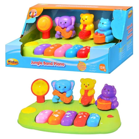 фото Развивающая игрушка Win Fun 2012 NL пианино Джунгли