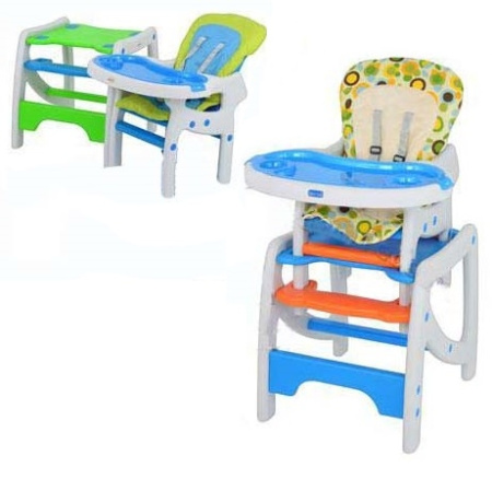 фото Стульчик для кормления HZ 501 2 в 1  трансформер