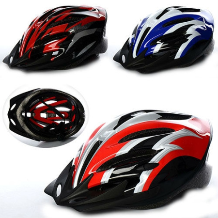 фото Защитный шлем MS 0680 (красный и синий)