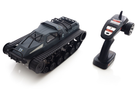 фото Танк вездеход на радиоуправлении 1:12 Military Police (серый)