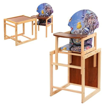 фото Детский стульчик для кормления Vivast V-002-4 (аквариум)