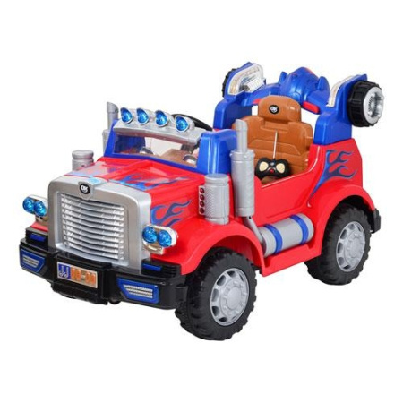 фото Электромобиль джип JJ 215 R-3 River Freig VIP Optimus, MP3, пульт управления (красный)