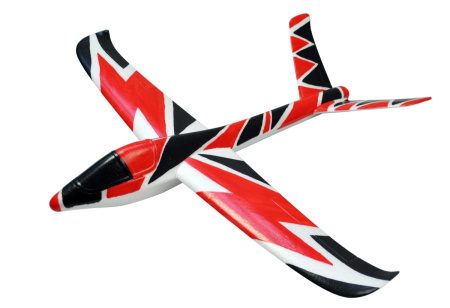 фото Планер метательный J-Color Eagle 600мм c комплектом красок