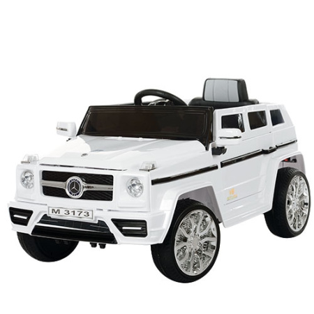 фото Детский электромобиль внедорожник Mercedes M 3173 EBR-1 колеса ЕВА (белый) фото Детский электромобиль внедорожник Mercedes M 3173 EBR-1 колеса ЕВА (белый)