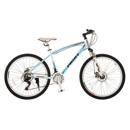 фото Велосипед 26 дюймов Profi Expert 26.1M Shimano (бирюзово-белый)