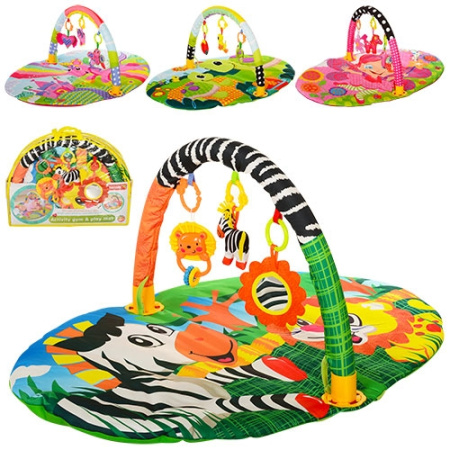 фото Развивающий коврик овал FC001-02-03-04-1 с подвесками