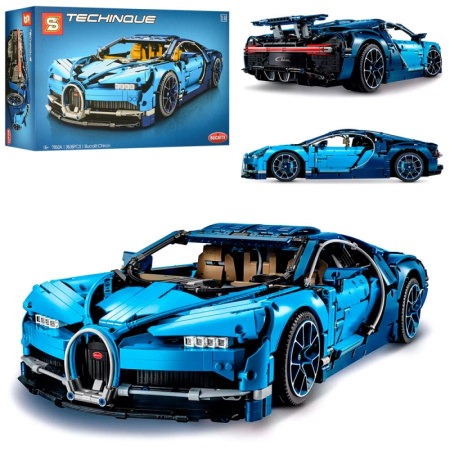 фото Конструктор автомобиль Bugatti SY7950A машина (3636 деталей)