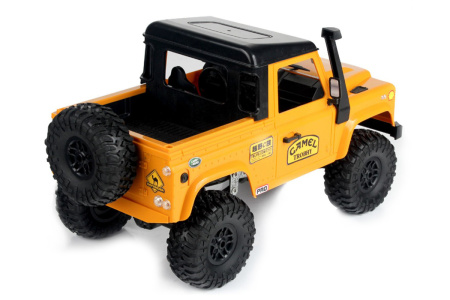 фото Машинка на радиоуправлении 1:12 MN Model Краулер D90 Defender полноприводный (желтый)