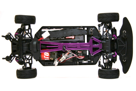 фото Радиоуправляемая модель Шоссейная 1:10 Himoto NASCADA HI5101 Brushed (белый)