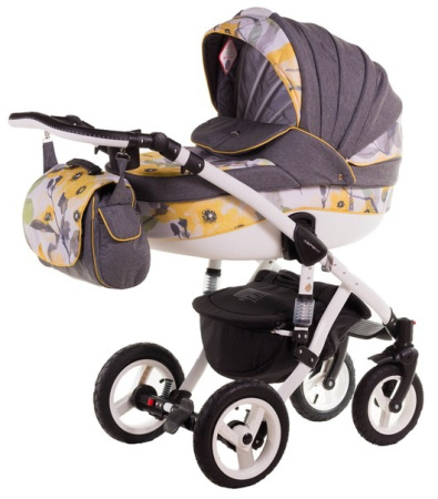 фото Коляска 2 в 1 Adamex Aspena Len 107L 60981