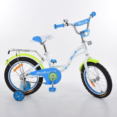 фото Велосипед для детей двухколесный 14 дюймов Profi G1424 (белый)