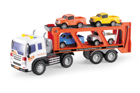 фото Машинка инерционная 1:16 Wenyi Автовоз со звуком и светом