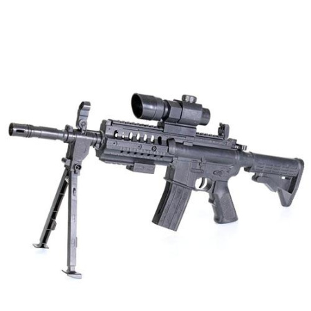 фото Детское оружие автомат ES 1003 SM 0902 C на пульках с лазером