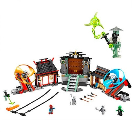 фото Конструктор  NJ 06033 здание, вертушка, фигурки (723 детали)