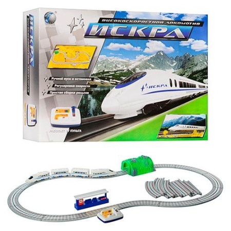 фото Железная дорога Tongde 872515 R/588-3 A поезд с вагонами