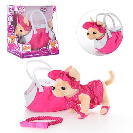 фото Собачка M 1622 Кикки  в сумочке