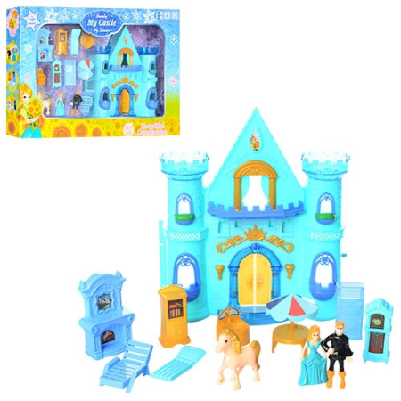 фото Детский замок принцессы CB888-2F музыкальные и световые эффекты