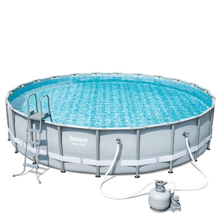 фото Каркасный бассейн Bestway 56634 с аксессуарами (671-132 см)