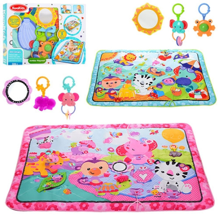 фото Коврик для младенца KK2631-32 с подвесками
