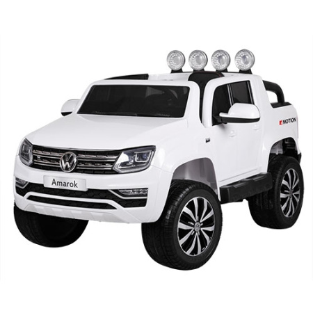 фото Детский джип VW Amarok M 3600EBLR-1 четыре мотора кожаное сиденье (белый) фото Детский джип VW Amarok M 3600EBLR-1 четыре мотора кожаное сиденье (белый)
