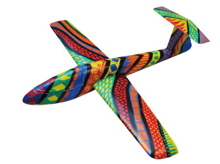 фото Планер метательный J-Color Falcon 600мм c комплектом красок