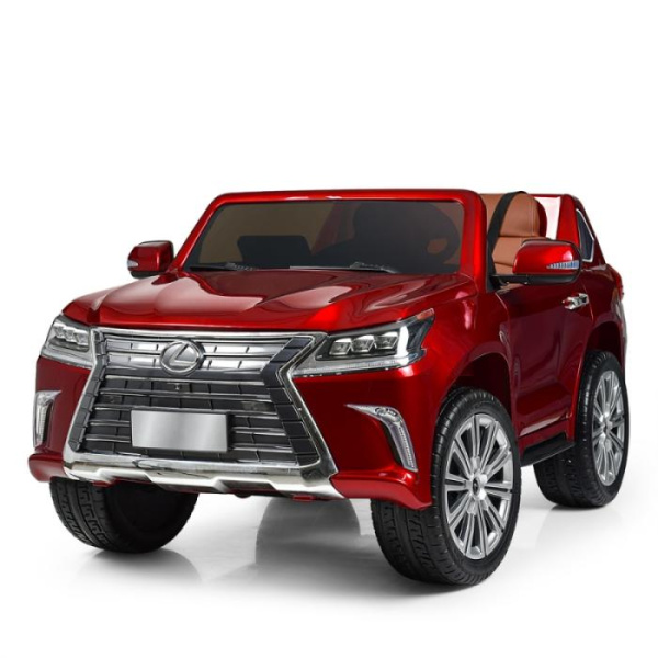 Детский внедорожник Lexus LX570 M 3906EBLRS-3 полный привод и автомобильная краска (красный)
